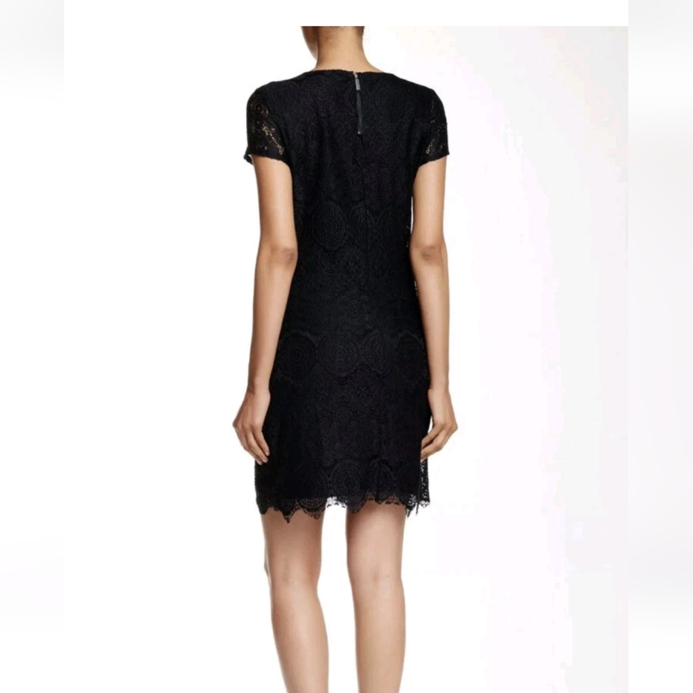 Laundry By Shelli Segal Black Lace Mini Dress - Picture 3 of 8